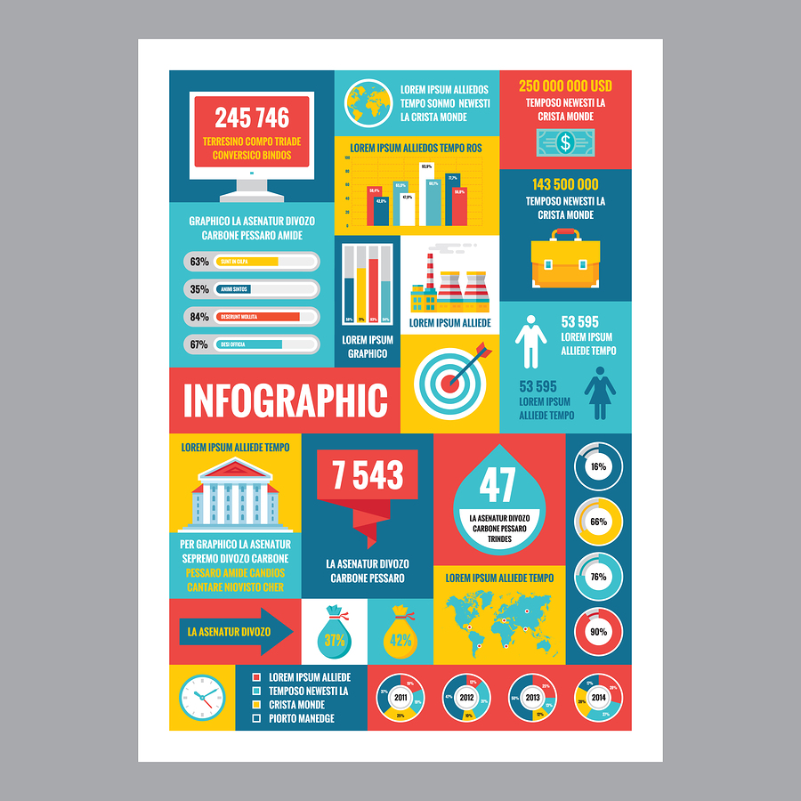 Esempio di infografica per funneling marketing Infografica per Funneling Marketing